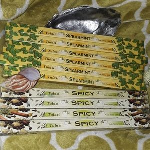 Spearmint and Spicy Incense Lot!!!